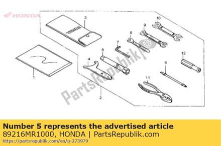 Wrench,plug 89216MR1000 Honda