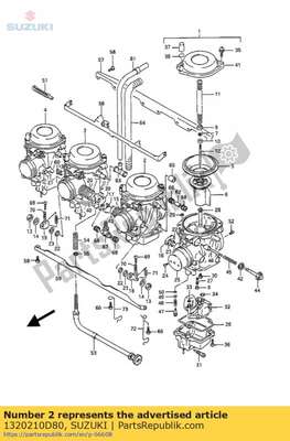 Carburator 1320210D80 Suzuki