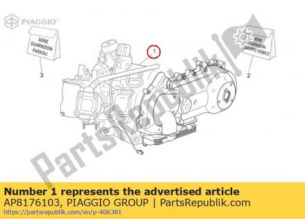 Engine AP8176103 Piaggio Group