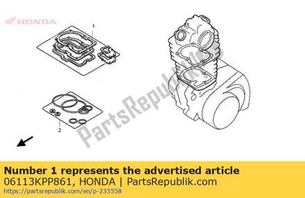 Gasket sheet kit, 06113KPP861 Honda