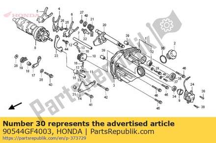 Speciale onderlegring 90544GF4003 Honda