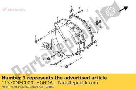 Cover comp., clutch 11370MEC000 Honda