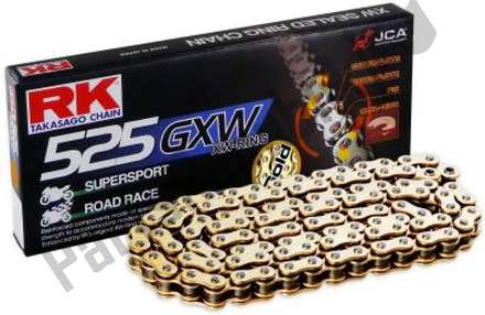 Chain, race gb525gxw, 128 clf rivet 26753828 RK