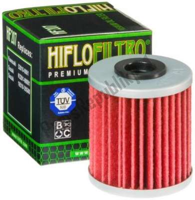 Oil filter HF207 Hiflo