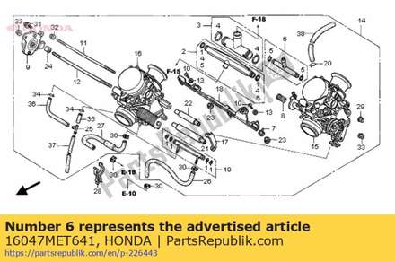 Joint set 16047MET641 Honda