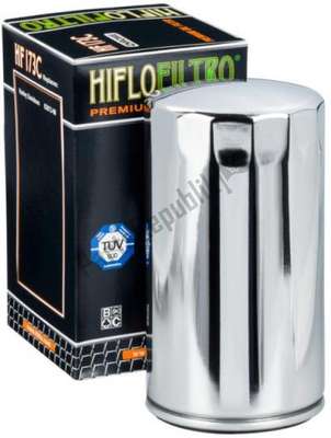 Oil filter, chrome HF173C Hiflo