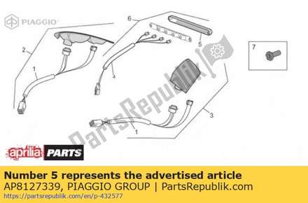 Venster AP8127339 Piaggio Group