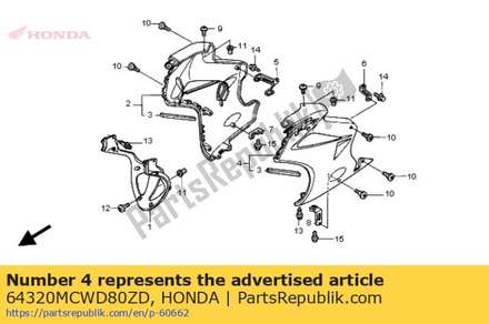 Set illust,*r157* 64320MCWD80ZD Honda