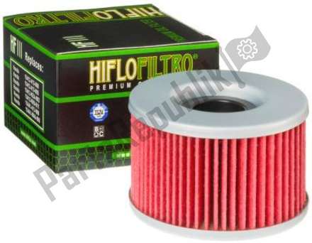 Filtro de aceite HF111 Hiflo
