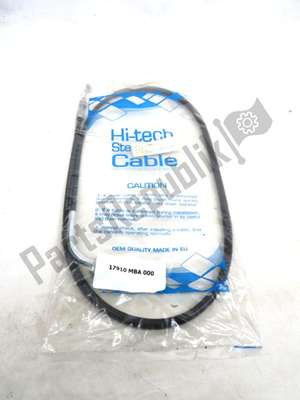 Cable comp. a, throttle 17910MBA000 Honda