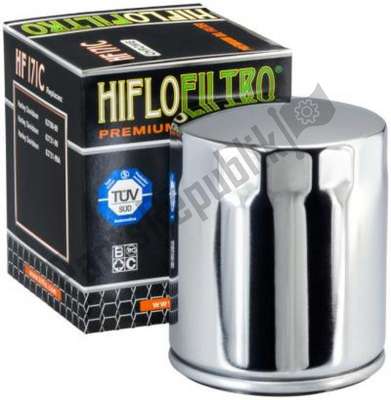 Filtre à huile, noir HF171C Hiflo