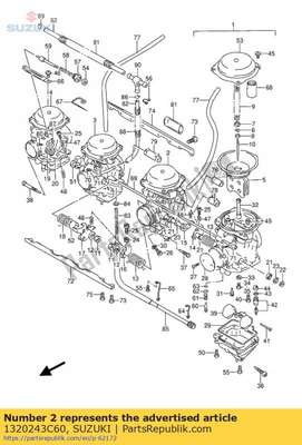 Carburator 1320243C60 Suzuki
