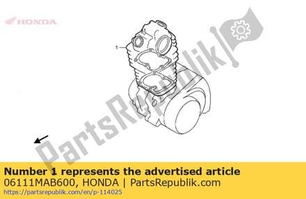 Gasket kit a (###) 06111MAB600 Honda