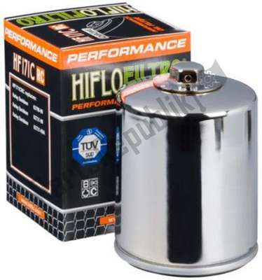 Filtre à huile rc haute performance, chrome HF171CRC Hiflo