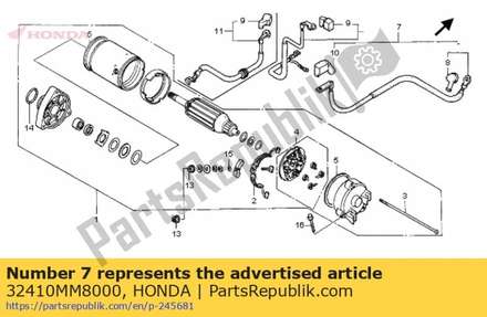 Cable, starter motor 32410MM8000 Honda