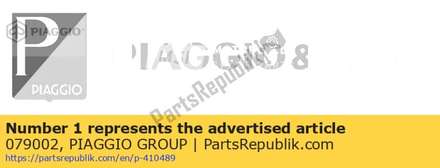 Gasket 079002 Piaggio Group