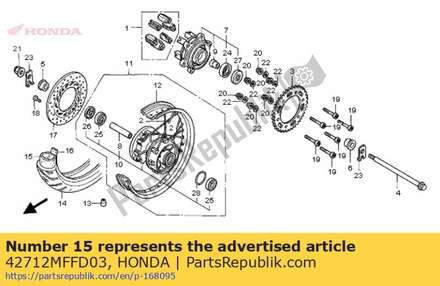Tube, tire (pirelli) 42712MFFD03 Honda