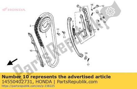 Guide, cam chain (hokushi 14550402731 Honda