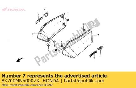 Cover,l.s*yr126m* 83700MN5000ZK Honda