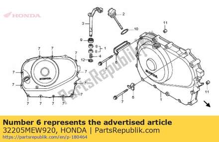 Clamp, cable 32205MEW920 Honda