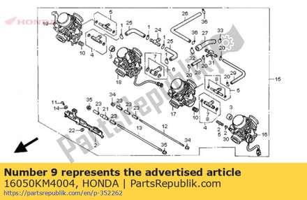 Spring, compression coil 16050KM4004 Honda