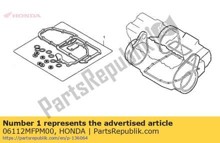 Gasket kit,b 06112MFPM00 Honda