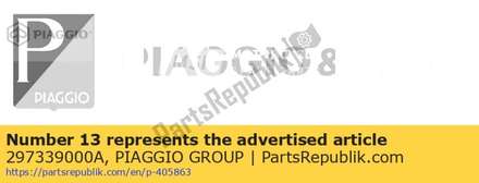 Deur 297339000A Piaggio Group
