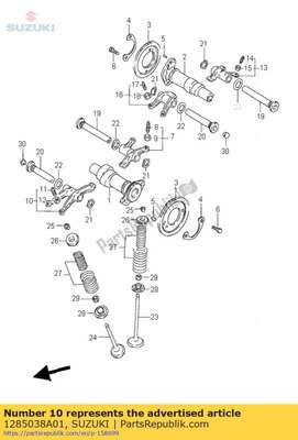 Arm,valve rocke 1285038A01 Suzuki
