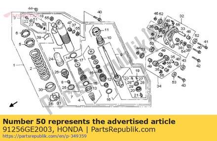 Oring, 19.8x2.4 91256GE2003 Honda