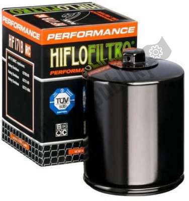 Rc hochleistungsölfilter, schwarz HF171BRC Hiflo
