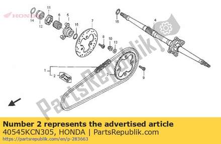 Joint, drive chain (daido 40545KCN305 Honda