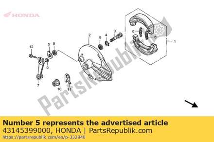 Indicator, rr. brake 43145399000 Honda