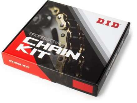 Chain kit 525vx3, 114 zj rivet & sprockets 39131161 DID