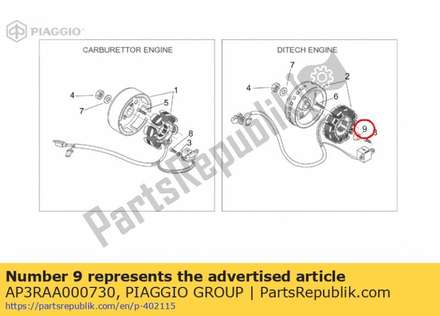 Struik AP3RAA000730 Piaggio Group