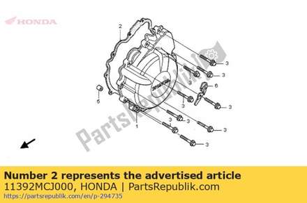 Gasket, a.c. generator cover 11392MCJ000 Honda
