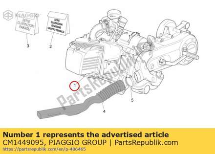 Motor cpl. CM1449095 Piaggio Group