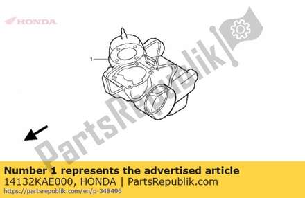 Gasket a, reed valve 14132KAE000 Honda