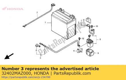Cable start motor 32402MAZ000 Honda
