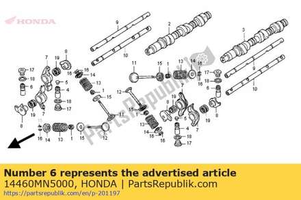 Adjuster, ex. hydraulic lash 14460MN5000 Honda
