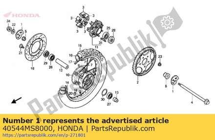 Adjuster,chain 40544MS8000 Honda