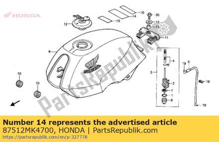 Mark,accessories 87512MK4700 Honda