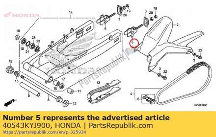 Adjuster comp., chain 40543KYJ900 Honda