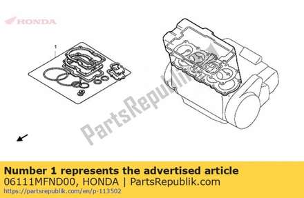 Gasket kit a 06111MFND00 Honda