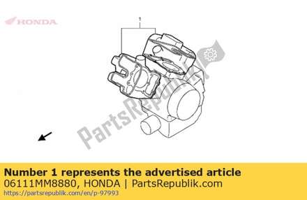 Gasket kit a (component parts) 06111MM8880 Honda