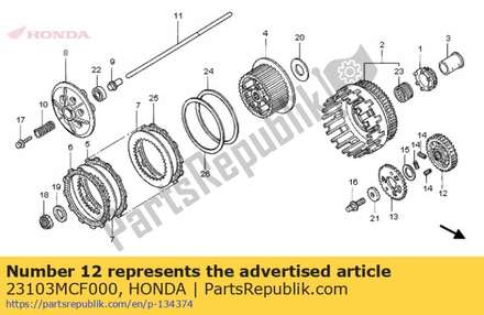 Gear,primary driv 23103MCF000 Honda