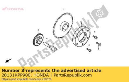 Gear, starter reduction ( 28131KPP900 Honda