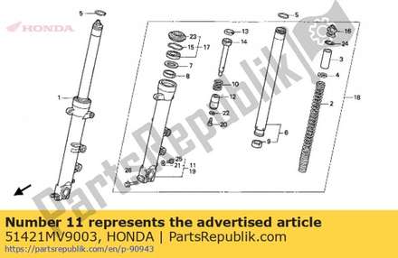 Case comp.,r.bott 51421MV9003 Honda