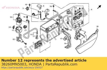 Box assy., reverse fuse 38260MN5003 Honda