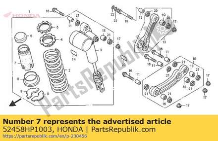 Guide,spring 52458HP1003 Honda