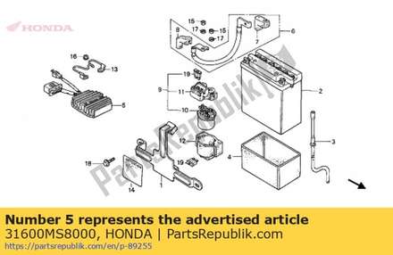 Rectifier assy.,r 31600MS8000 Honda
